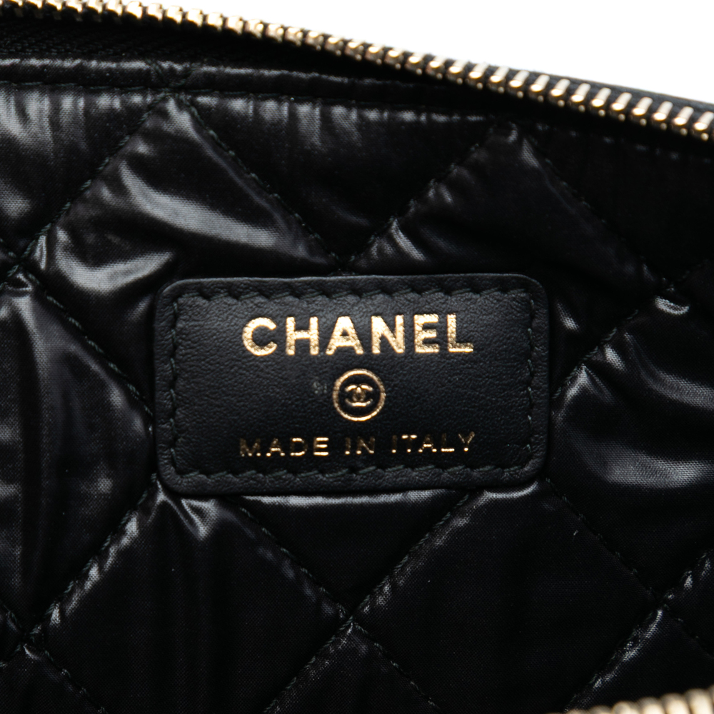 Pre-Loved Chanel Medium Quilted Caviar Boy O Case Clutch - Picture 5 of 7